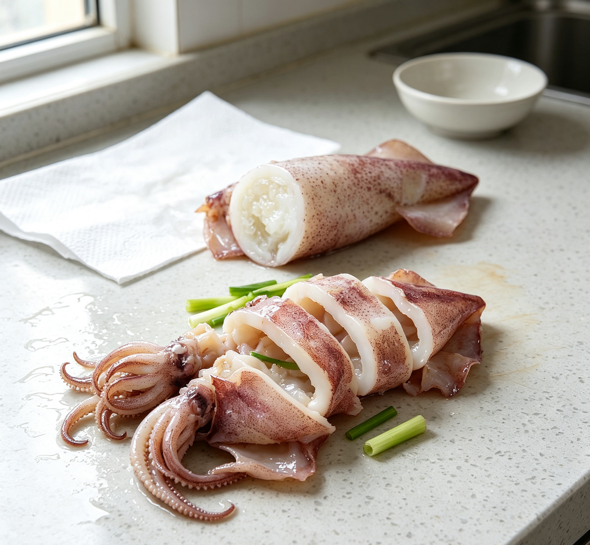 Raw Squid