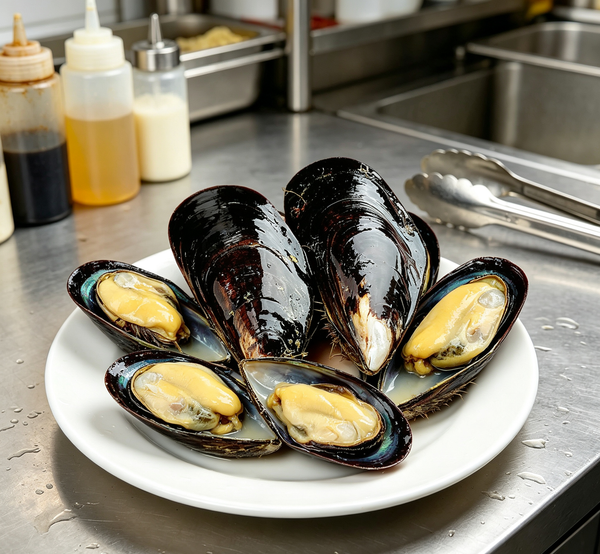 Steamed Mussels