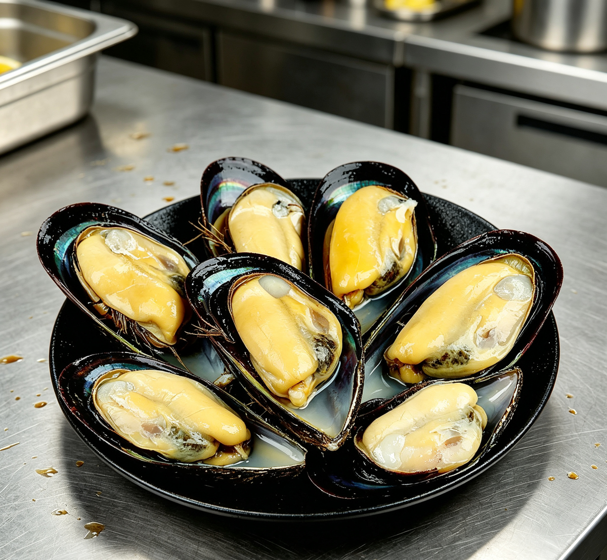 Steamed Mussels